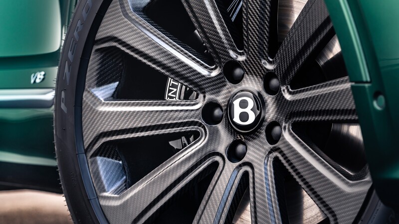 Bentley crea una enorme llanta de fibra de carbono
