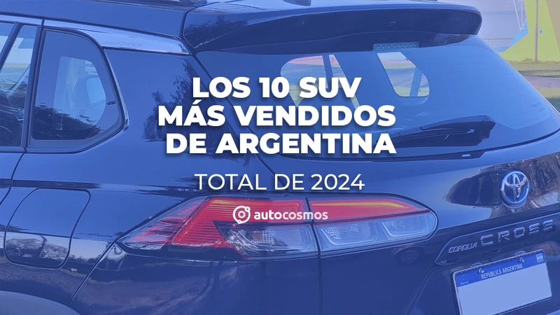 Los SUV más vendidos de Argentina en 2024