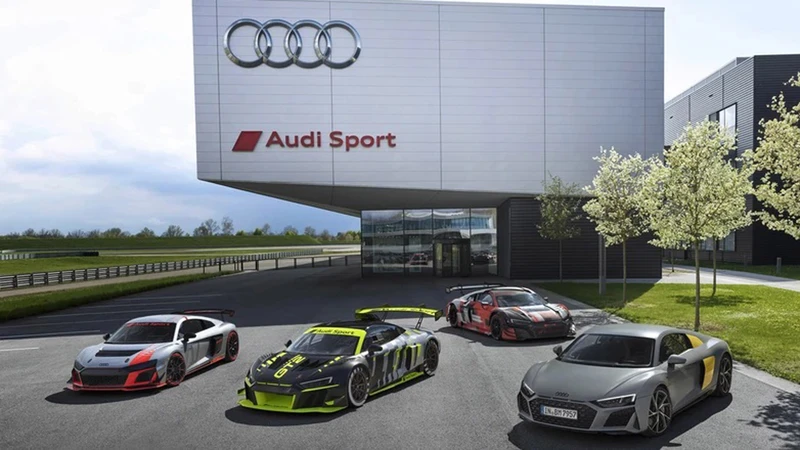 Audi Sport celebra sus 40 años en Nürburgring