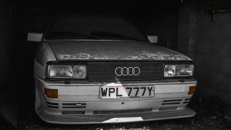 Audi Quattro Turbo 1982 encontrado después de 30 años