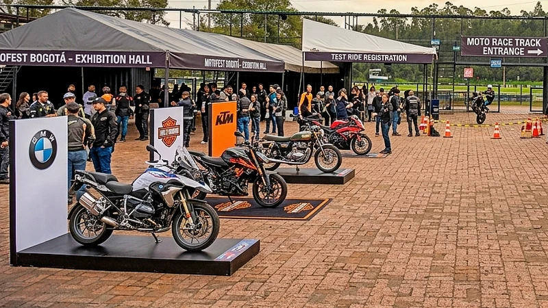 Mercado de motos en Colombia rompe récord histórico con 131.936 matrículas en julio de 2026