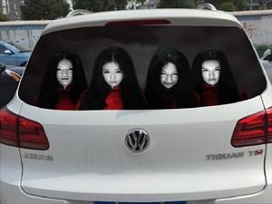 Automovilistas chinos espantan a quienes usan luces altas