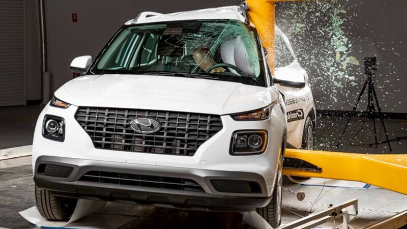 Hyundai Venue recibe el Top Safety Pick del IIHS