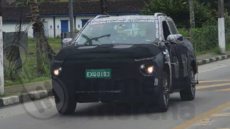 Fotos espía: la Chevrolet Montana ya se está probando en Brasil