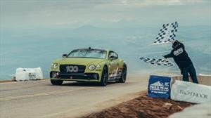 Bentley cumple y se lleva el record de Pikes Peak en su Continental GT