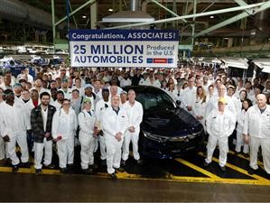 Honda registra 25 millones de vehículos producidos en Estados Unidos 