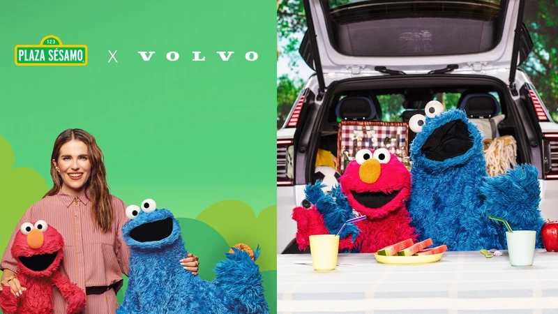 Volvo y Plaza Sésamo lanzan campaña educativa sobre electrificación y seguridad vial en la región