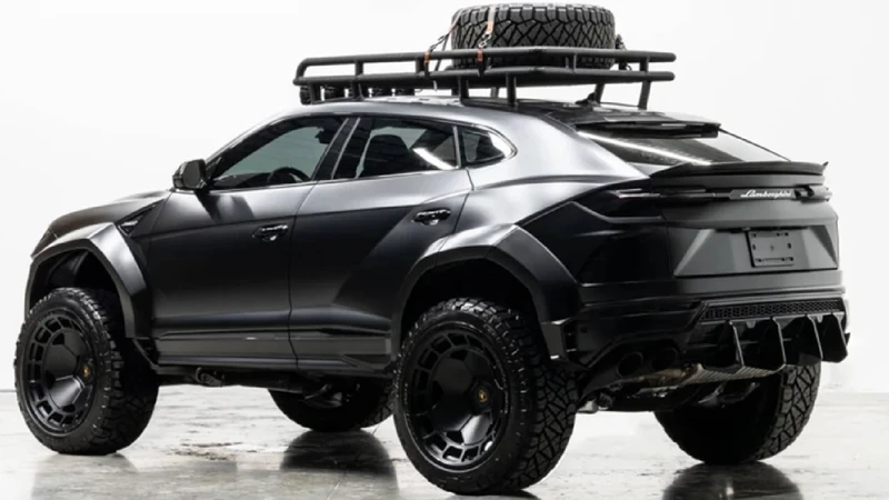 Apocalypse 4x4 Urus, un Lamborghini Urus listo para la aventura