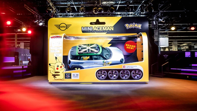 Un MINI Aceman Concept, con todo el poder eléctrico de Pikachu