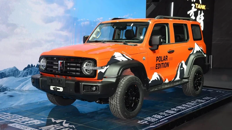 GWM lanza el Tank 300 Polar Edition, capaz de soportar temperaturas frías extremas