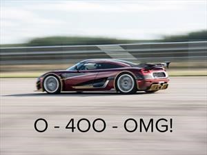 Koenigsegg hace el 0-400-0 más rápido que el Bugatti Chiron