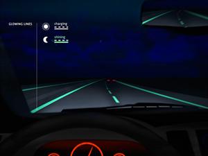 Holandeses proyectan carreteras inteligentes que brillan en la oscuridad