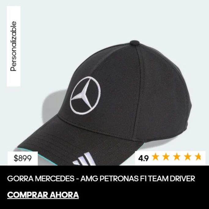 colección adidas x Mercedes-AMG PETRONAS F1