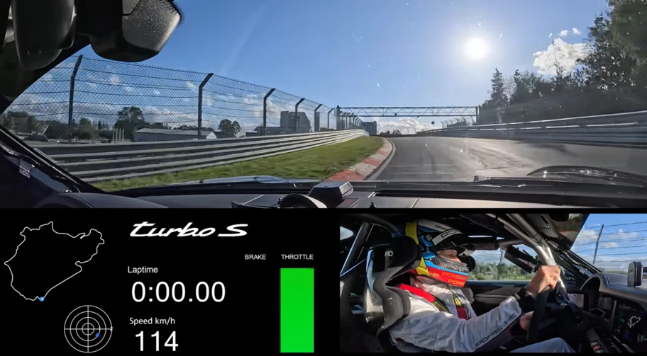 Porsche 911 Turbo S se supera a sí mismo en Nürburgring - Autocosmos