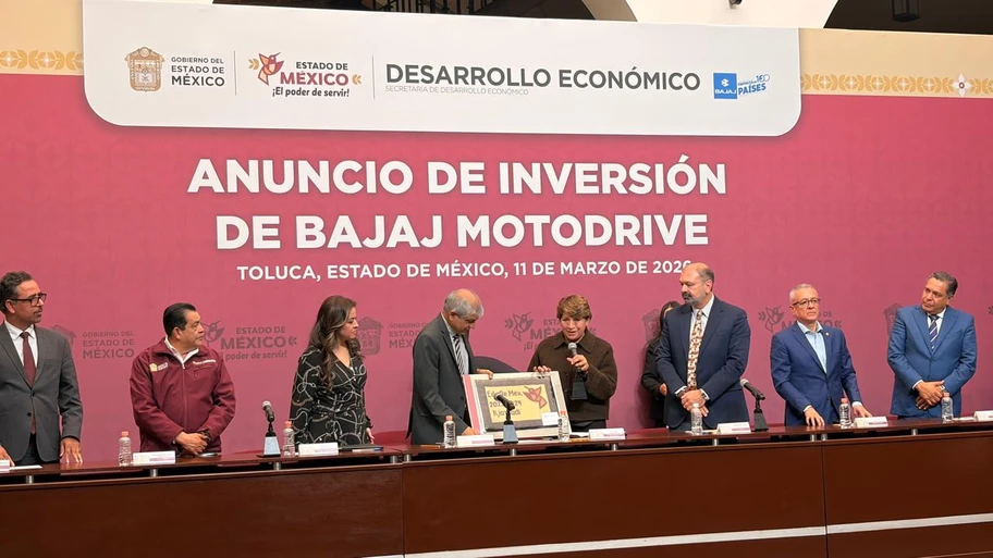 Bajaj invertirá 145 millones de dólares en una nueva planta de motos en Toluca - Autocosmos