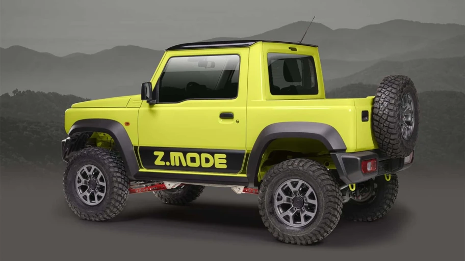 Z.Mode convierte al Suzuki Jimny en una pickup todoterreno - Autocosmos