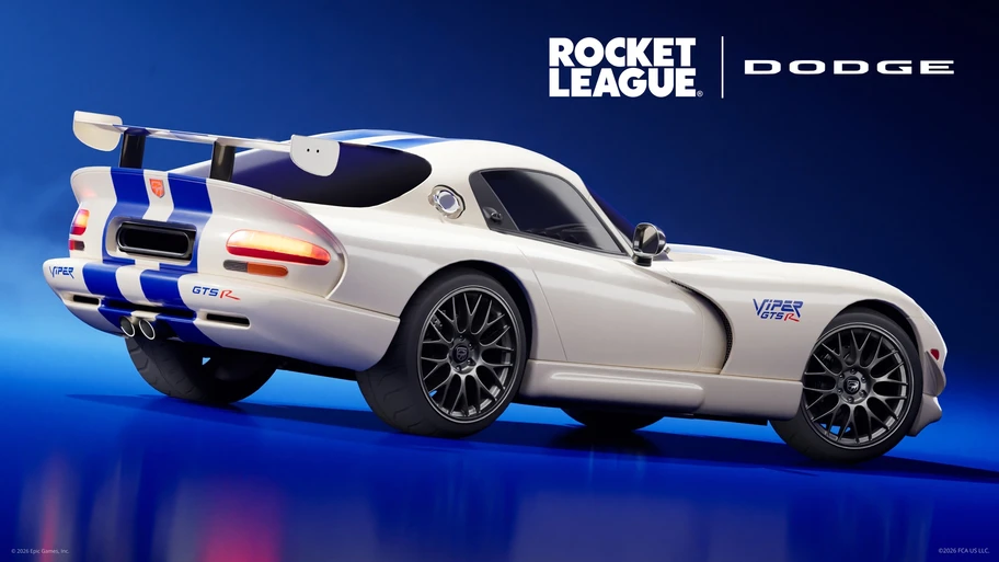 Dodge Viper GTS-R llega a Fortnite y Rocket League - Autocosmos