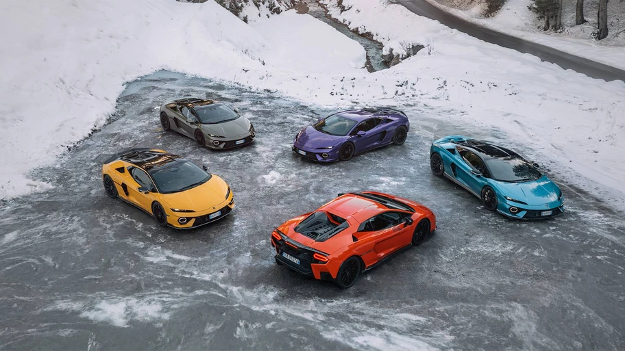 400 tonalidades Lamborghini
