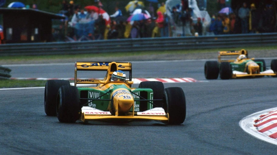 Benetton B192 de Schumacher