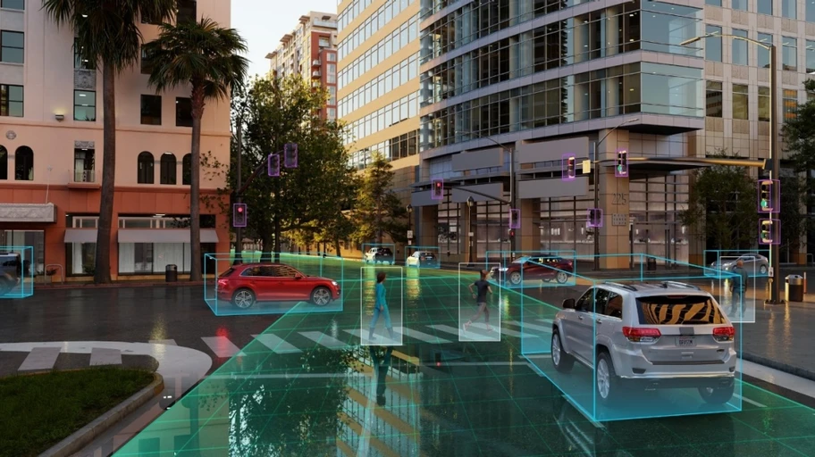 NVIDIA conducción autónoma