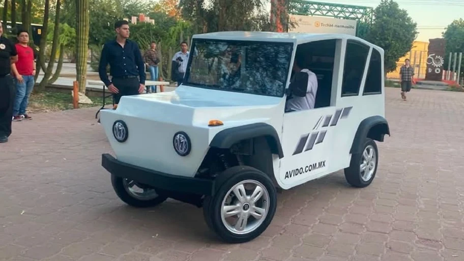 Avido, un nuevo vehículo eléctrico creado por estudiantes mexicanos - Autocosmos