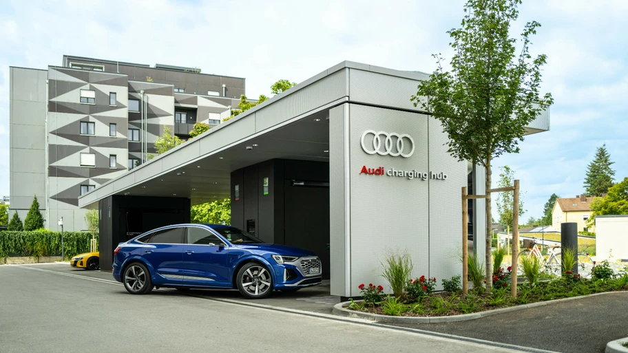 Audi Is Revolutionizing Charging Processes With Its Charging Hub