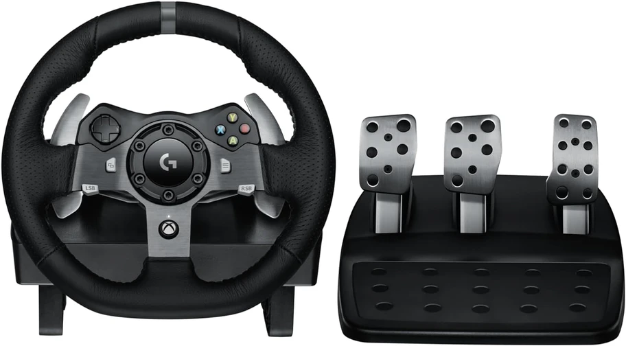 Logitech Pack G923 Volante y Pedales para PC/Xbox One + Driving Force  Shifter