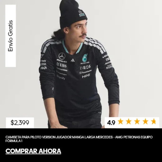 colección adidas x Mercedes-AMG PETRONAS F1