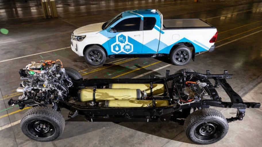 The Hydrogen-Powered Toyota Hilux Is A Reality