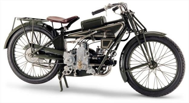 La Moto Guzzi Normale de 1921 fue la primera en ser producida en serie.