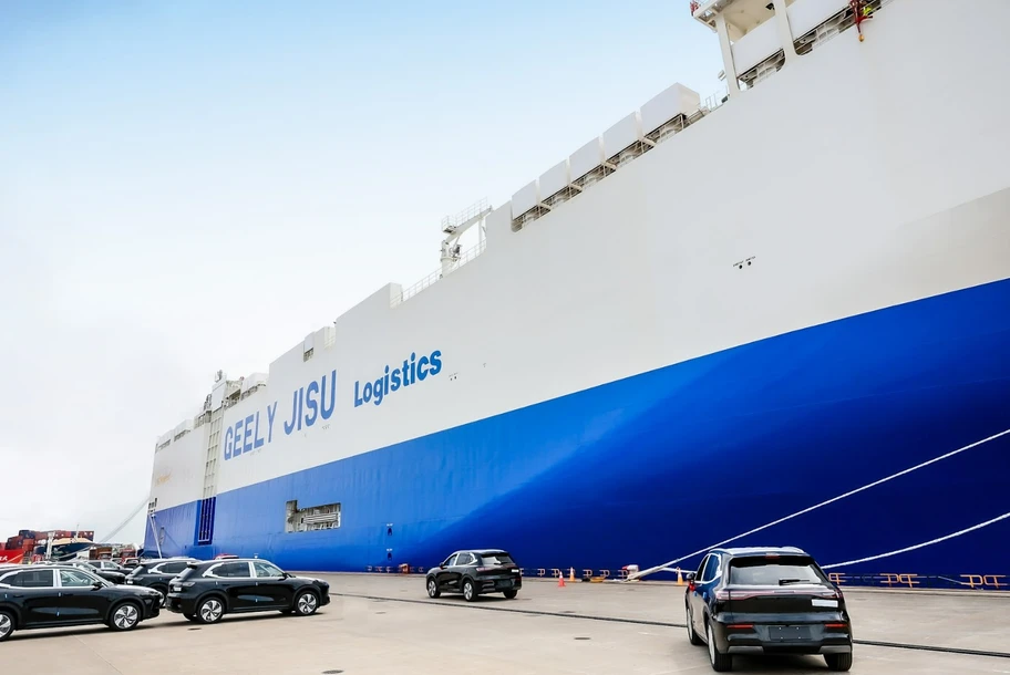 Jisu Glory, el segundo buque Ro-Ro de Geely realiza su primer viaje hacia Europa - Autocosmos