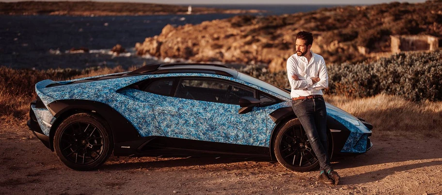 Crystal Effect Lamborghini