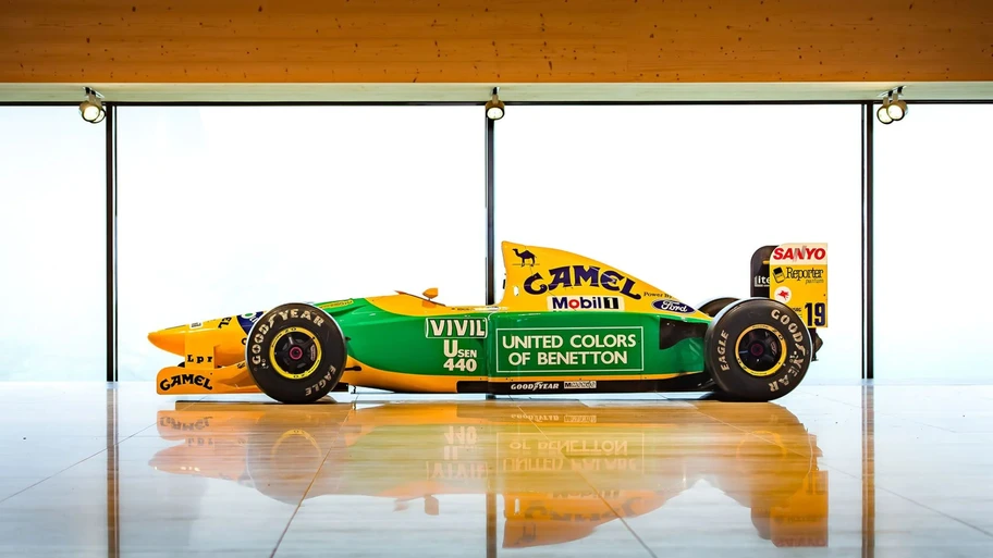 Benetton B192 de Schumacher