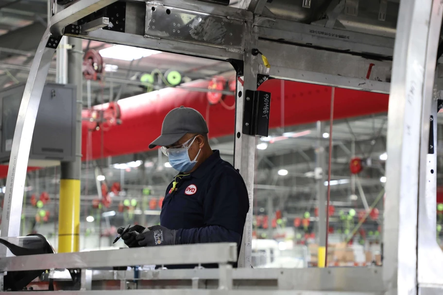 BYD employee