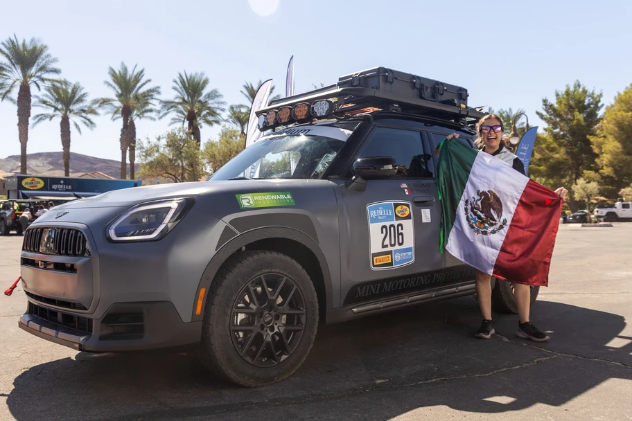 Mini Countryman Untamed Edition 2027 sube al podio en el Rebelle Rally 2026 - Autocosmos