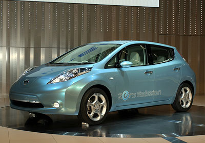 Nissan LEAF:  Vehículo eléctrico cero emisiones