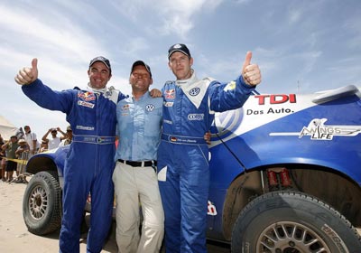 Volkswagen confirmó su presencia para el Dakar 2010