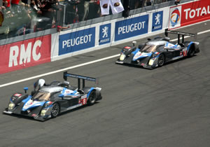 Se corona Peugeot en las 24 horas de Le Mans 2009