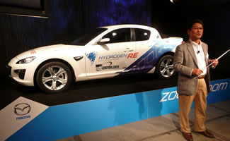 Mazda presenta avances en hidrógeno