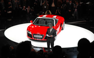 Audi presenta el nuevo R8 Spyder 2010 en Frankfurt