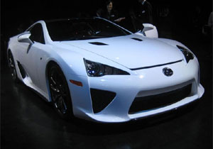 Lexus LF-A: el súper auto de la filial de lujo de Toyota