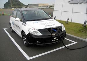 Nissan EV Test Car (Leaf), primer contacto