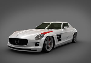 Mercedes Benz SLS Panamericana por Gullwing America