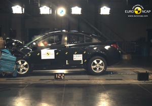 Chevrolet Cruze: 5 estrellas de EuroNCAP