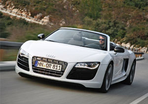 Audi R8 Spyder ahora con motor V8