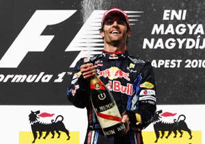 Mark Webber es líder del campeonato F1, luego de Hungría