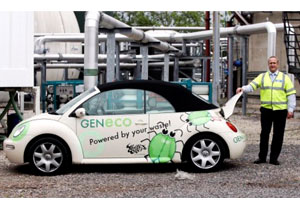 GENeco Bio-Bug, el Beetle que funciona con excremento humano