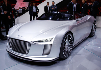 Audi e-tron Spyder Concept: Descapotable fuera de serie