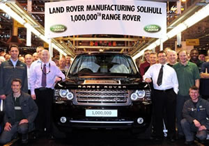 Se producen 1 millon de Land Rover Range Rover