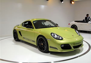 Porsche Cayman R 2011 se presenta en el Salón de Los Ángeles